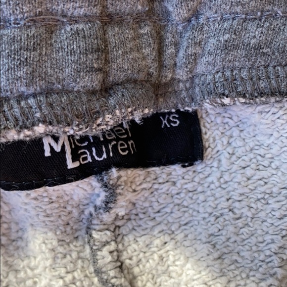 Michael Lauren slashed knee jogger sweatpants, Xs - Picture 3 of 3